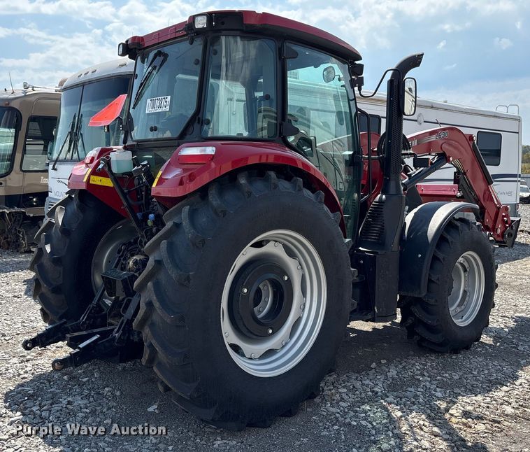 image for item YA1093 2024 Case IH Farmall 100C MFWD tractor
