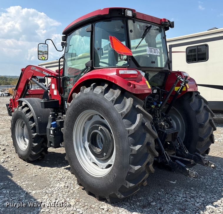 image for item YA1093 2024 Case IH Farmall 100C MFWD tractor