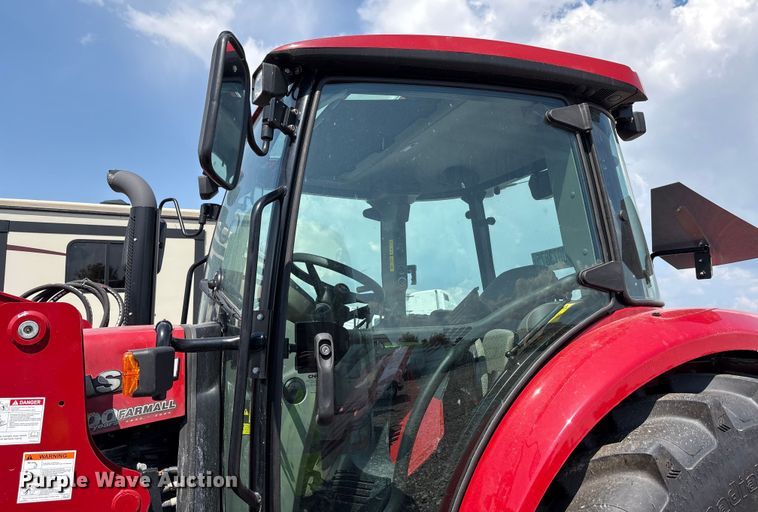 image for item YA1093 2024 Case IH Farmall 100C MFWD tractor