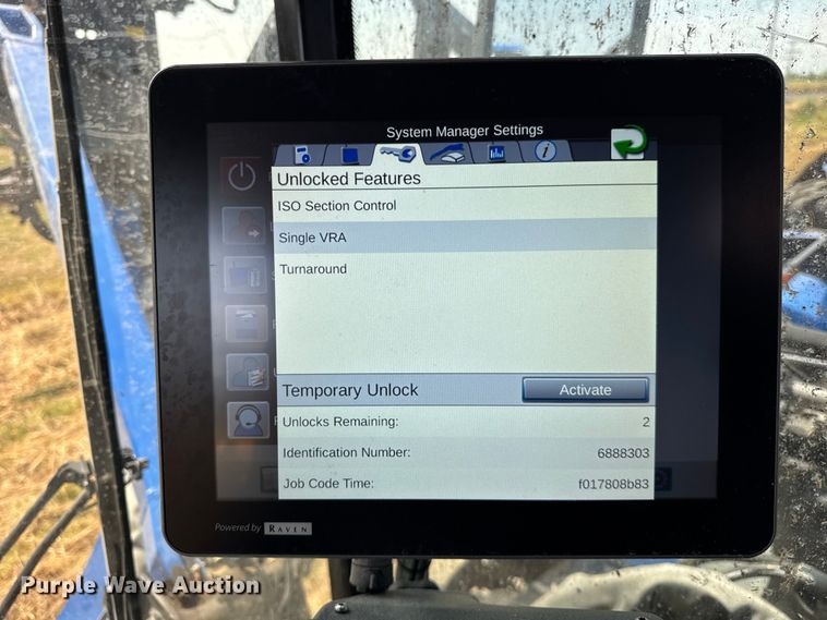 image for item YA1098 2020 New Holland SP310F  sprayer