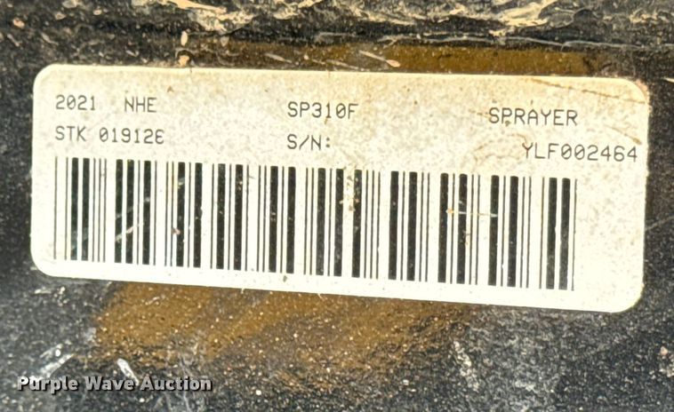 image for item YA1098 2020 New Holland SP310F  sprayer