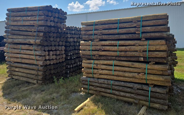 image for item ZA0732 (20) bundles of wood post
