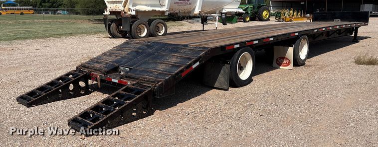 image for item DO1179 2018 Pitts drop deck equipment trailer