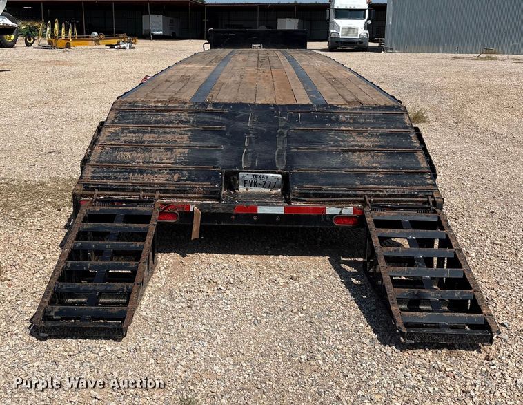 image for item DO1179 2018 Pitts drop deck equipment trailer