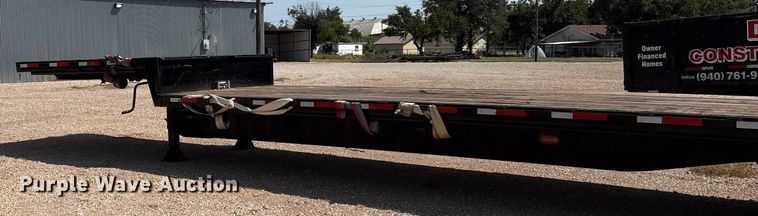 image for item DO1179 2018 Pitts drop deck equipment trailer