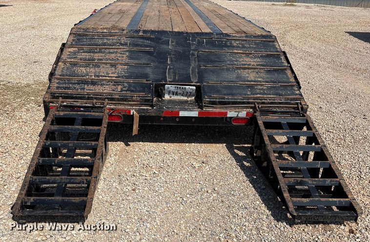 image for item DO1179 2018 Pitts drop deck equipment trailer