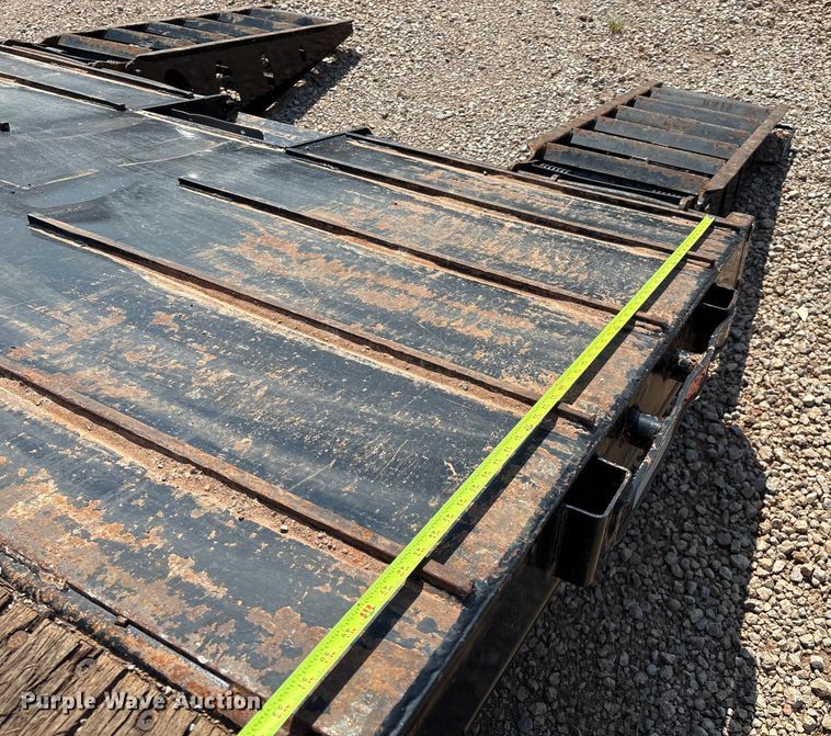 image for item DO1179 2018 Pitts drop deck equipment trailer