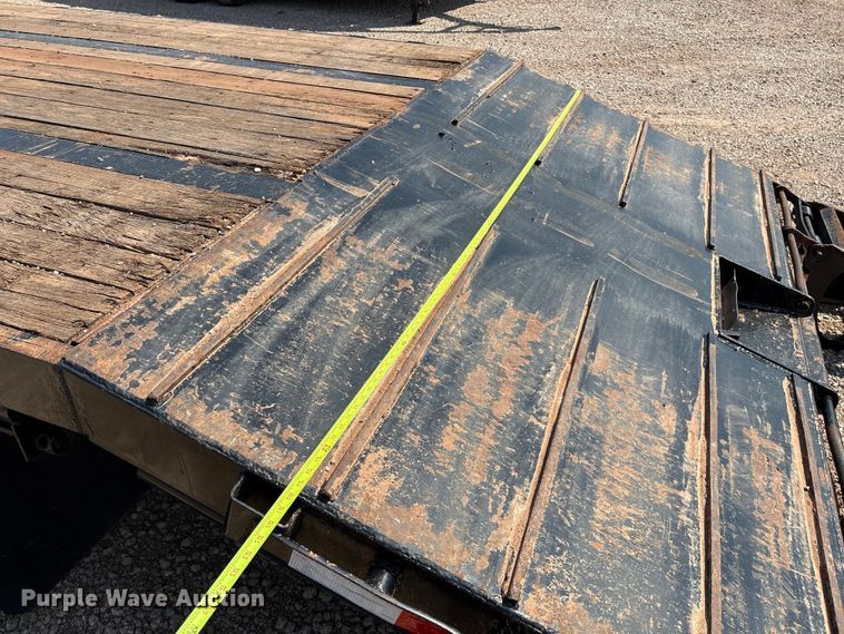 image for item DO1179 2018 Pitts drop deck equipment trailer