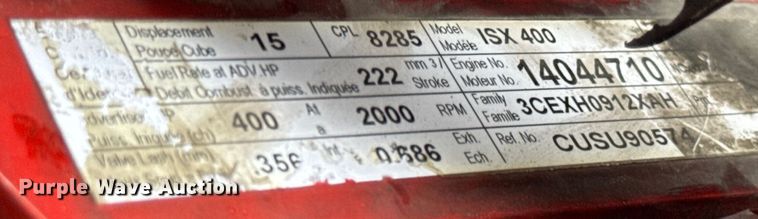 image for item DO2218 2003 International 9200i semi truck