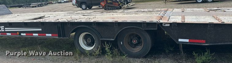 image for item DT6354 1992 Trail-Eze 5542-1020 drop deck hydraulic tail equipment trailer