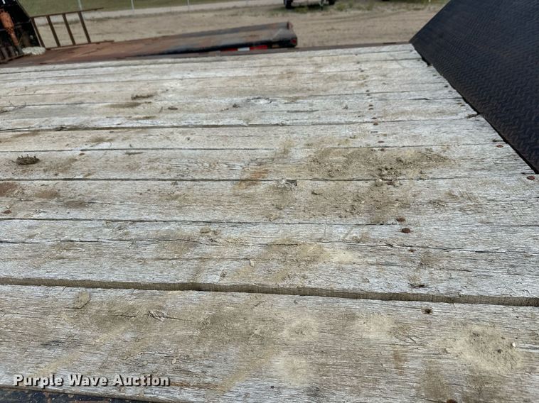 image for item DT6354 1992 Trail-Eze 5542-1020 drop deck hydraulic tail equipment trailer