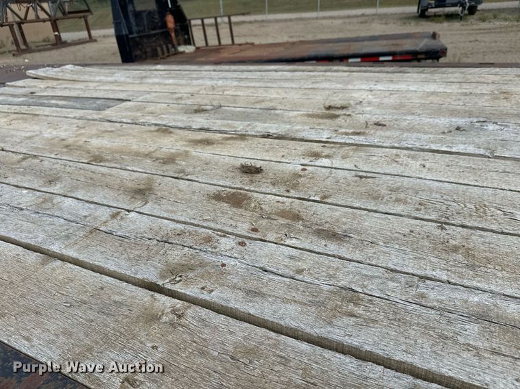 image for item DT6354 1992 Trail-Eze 5542-1020 drop deck hydraulic tail equipment trailer