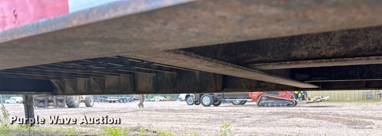 image for item DT6354 1992 Trail-Eze 5542-1020 drop deck hydraulic tail equipment trailer