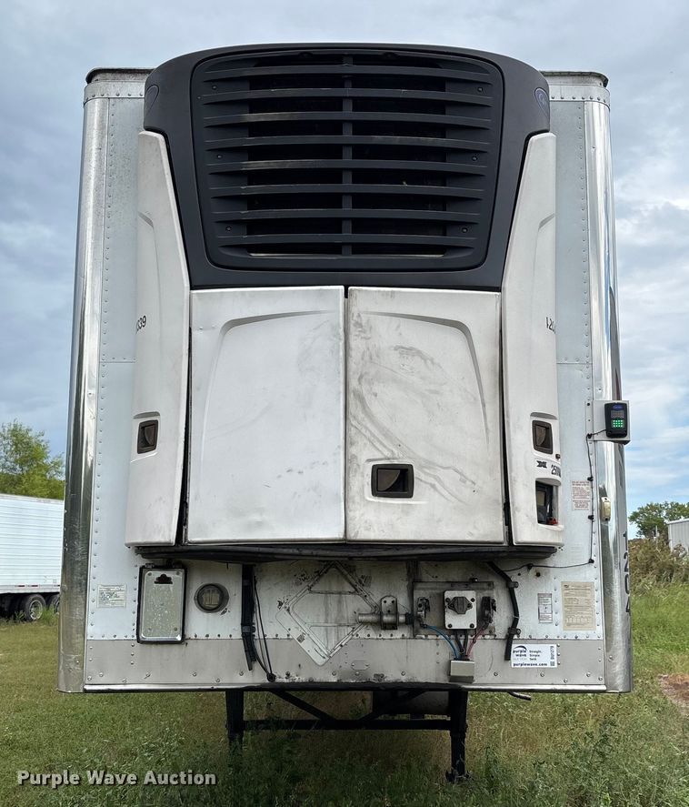 image for item DU1279 2012 Wabash refrigerated van trailer