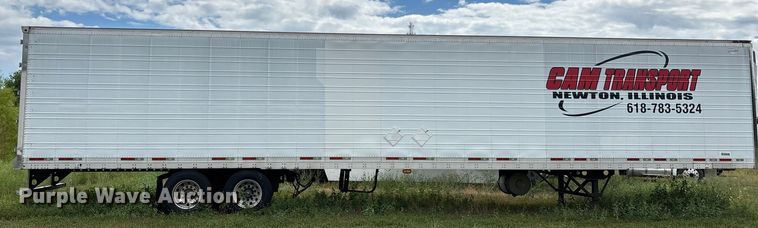 image for item DU1279 2012 Wabash refrigerated van trailer