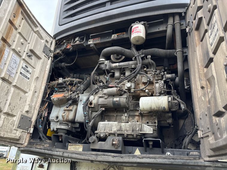 image for item DU1279 2012 Wabash refrigerated van trailer