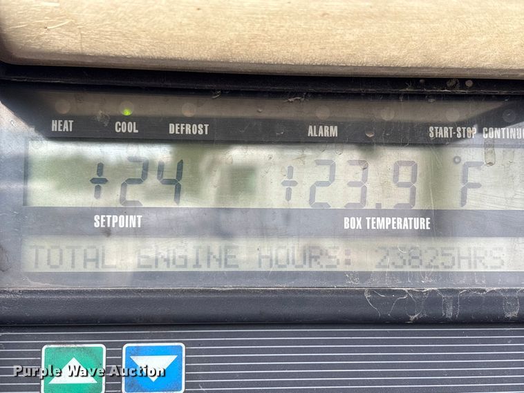 image for item DU1279 2012 Wabash refrigerated van trailer