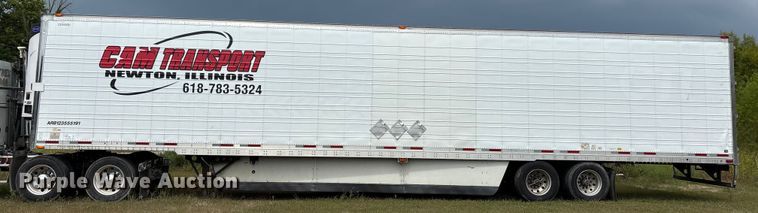 image for item DU1280 2014 Wabash refrigerated van trailer