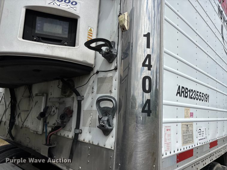 image for item DU1280 2014 Wabash refrigerated van trailer