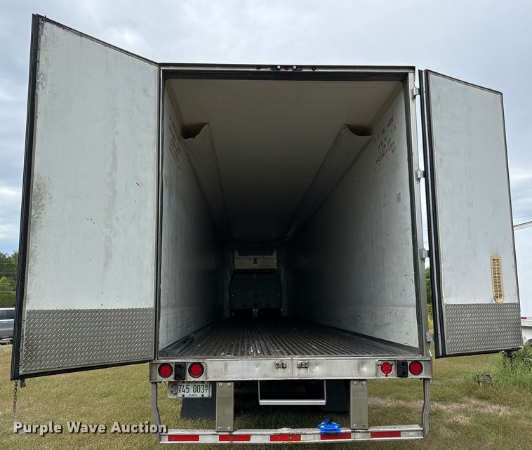 image for item DU1280 2014 Wabash refrigerated van trailer
