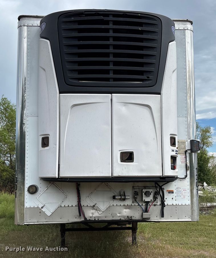 image for item DU1281 2013 Wabash refrigerated van trailer