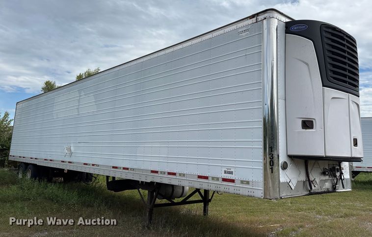 image for item DU1281 2013 Wabash refrigerated van trailer