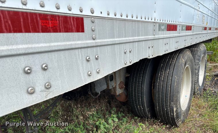image for item DU1281 2013 Wabash refrigerated van trailer
