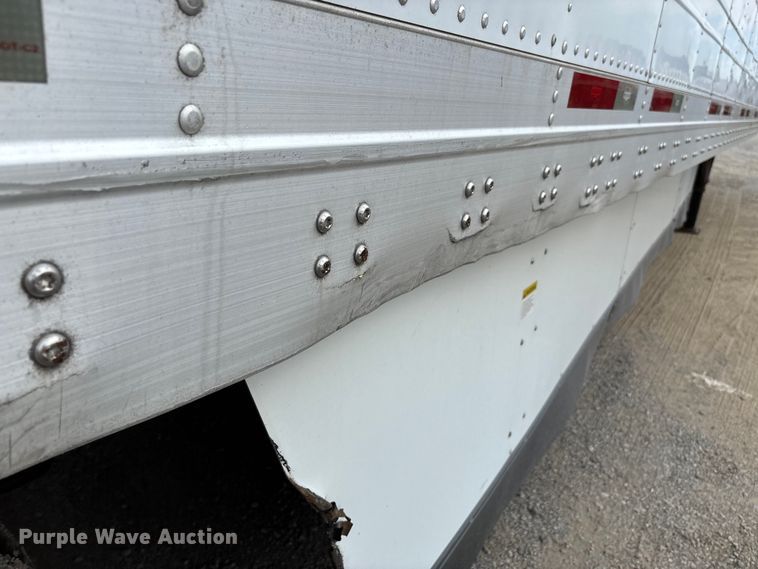 image for item DU1282 2013 Wabash refrigerated van trailer