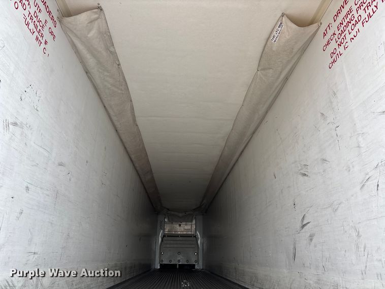 image for item DU1282 2013 Wabash refrigerated van trailer