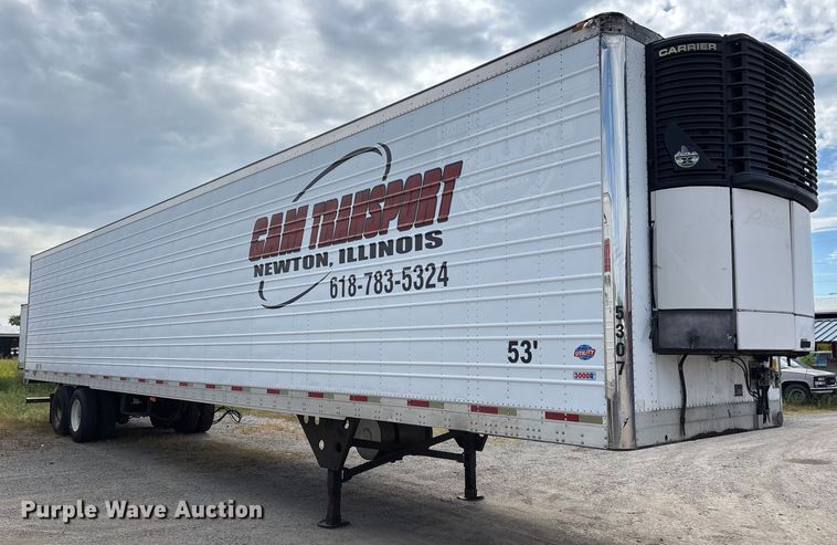 image for item DU1284 2007 Utility 3000R refrigerated van trailer