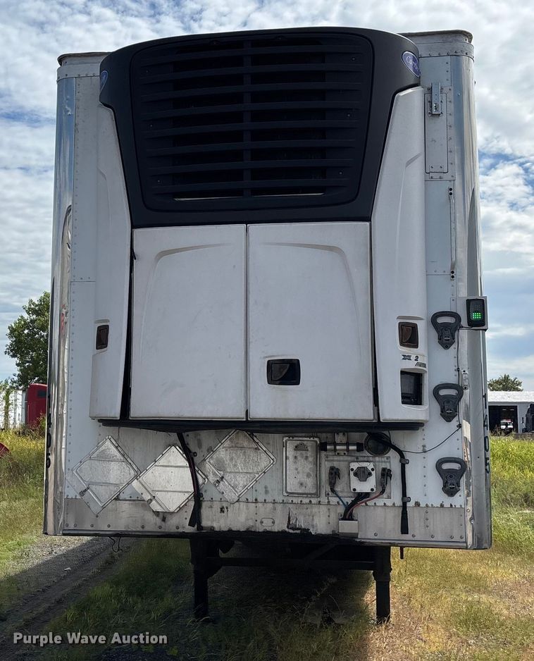 image for item DU1285 2014 Wabash refrigerated van trailer