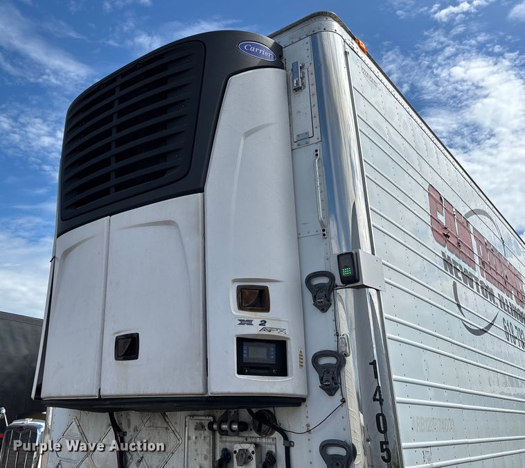 image for item DU1285 2014 Wabash refrigerated van trailer