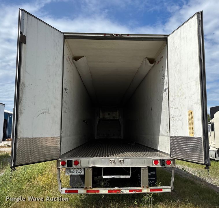 image for item DU1285 2014 Wabash refrigerated van trailer