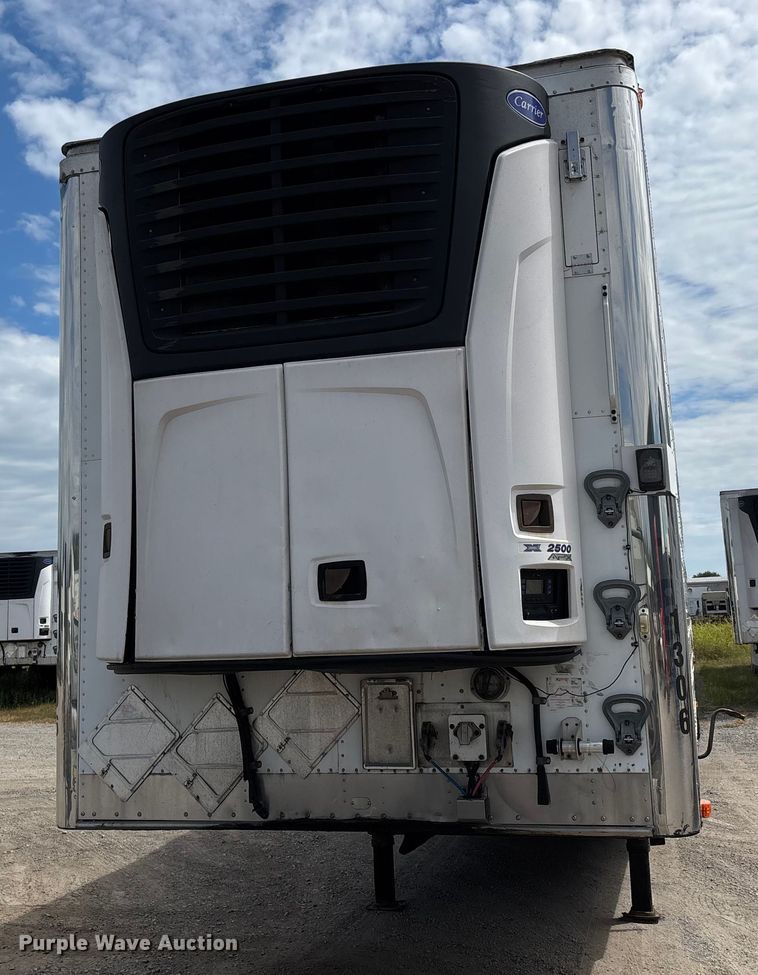 image for item DU1286 2013 Wabash refrigerated van trailer