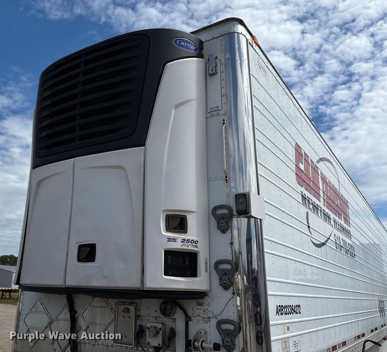 image for item DU1286 2013 Wabash refrigerated van trailer