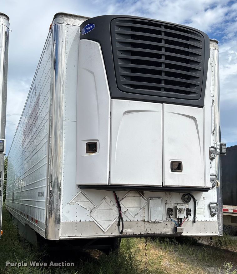 image for item DU1287 2013 Wabash refrigerated van trailer