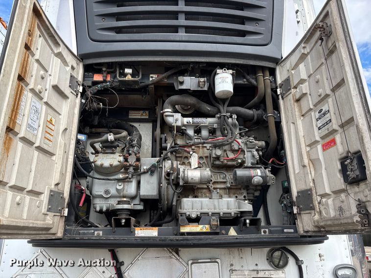 image for item DU1287 2013 Wabash refrigerated van trailer