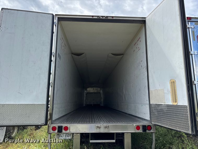 image for item DU1287 2013 Wabash refrigerated van trailer