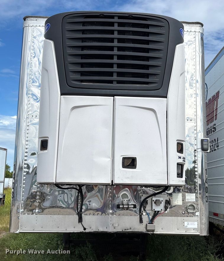 image for item DU1288 2014 Wabash refrigerated van trailer