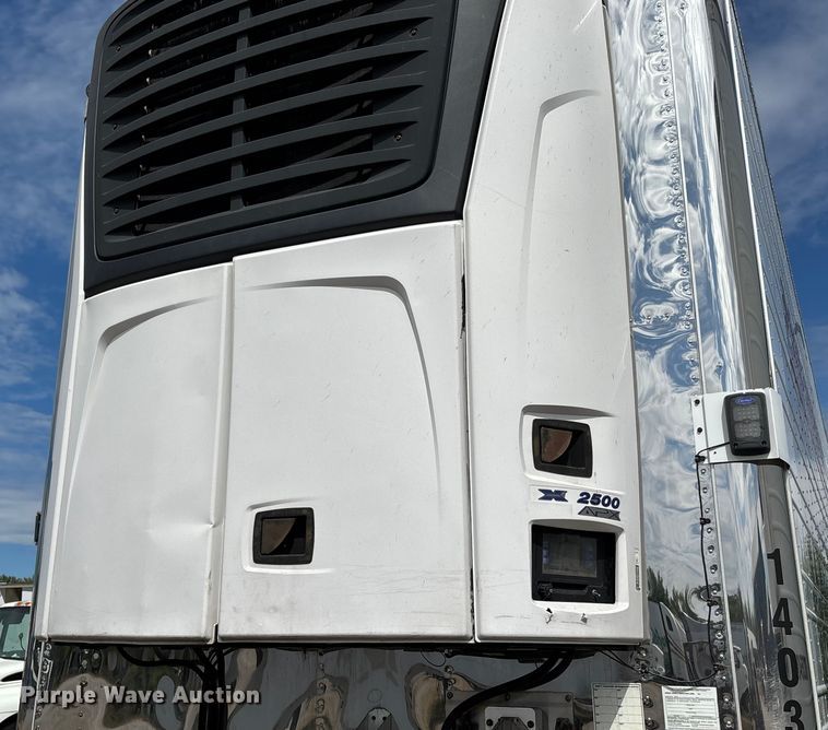 image for item DU1288 2014 Wabash refrigerated van trailer