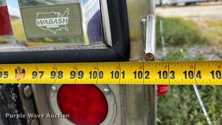 image for item DU1288 2014 Wabash refrigerated van trailer