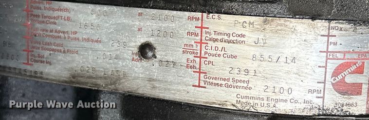 image for item DU1291 1999 Sterling A-Line semi truck