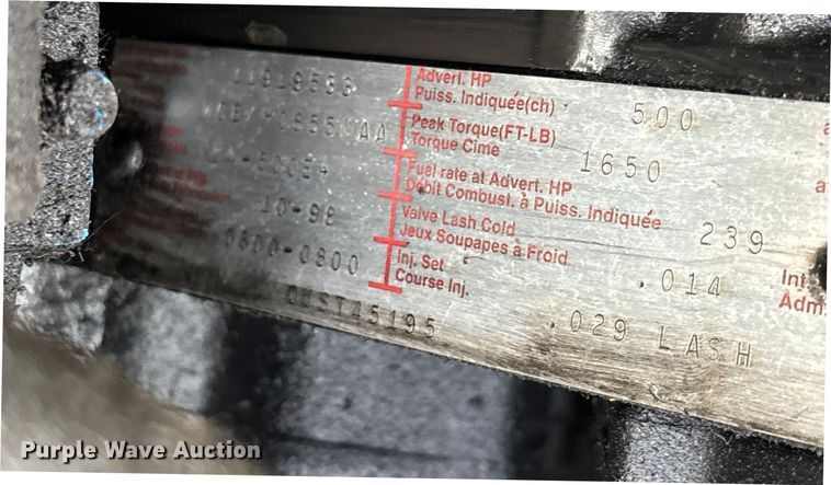 image for item DU1291 1999 Sterling A-Line semi truck