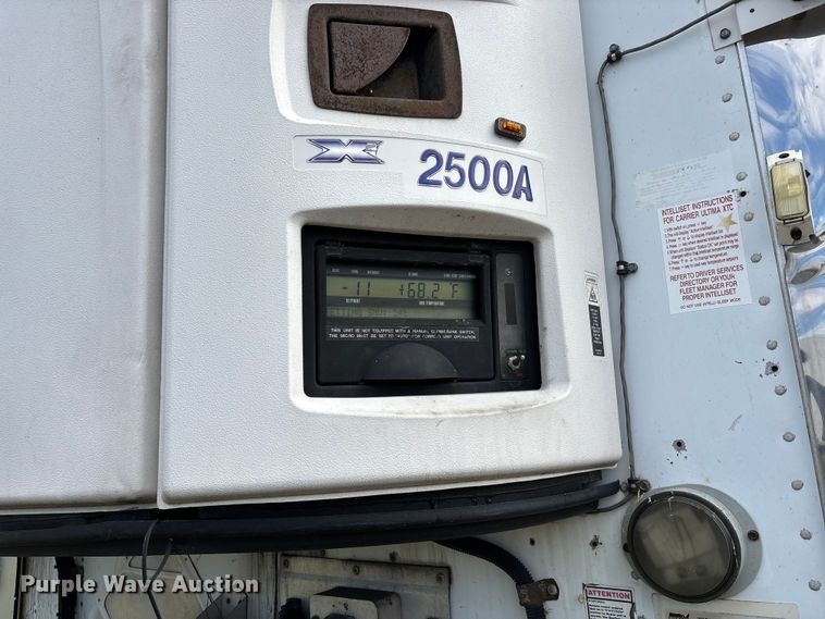 image for item DU1292 2012 Wabash refrigerated van trailer