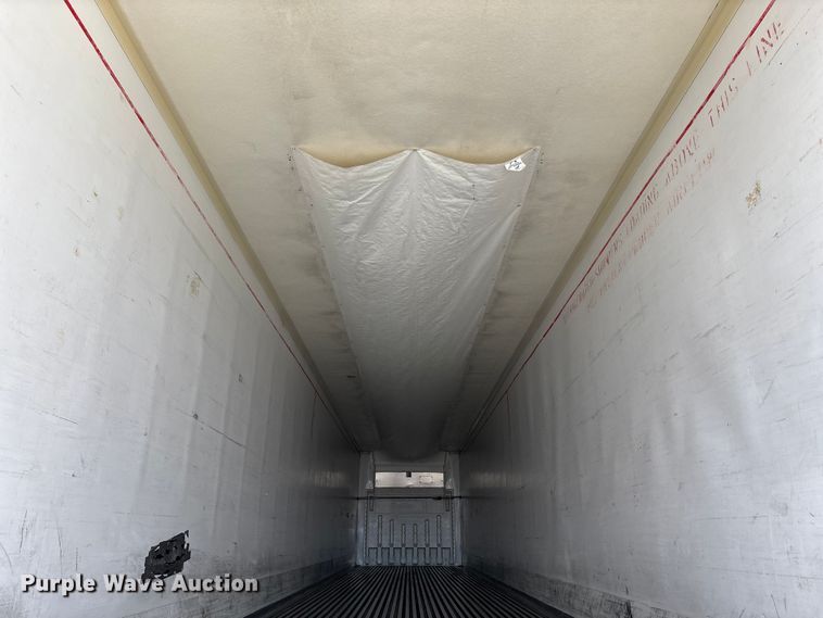image for item DU1293 2012 Wabash refrigerated van trailer