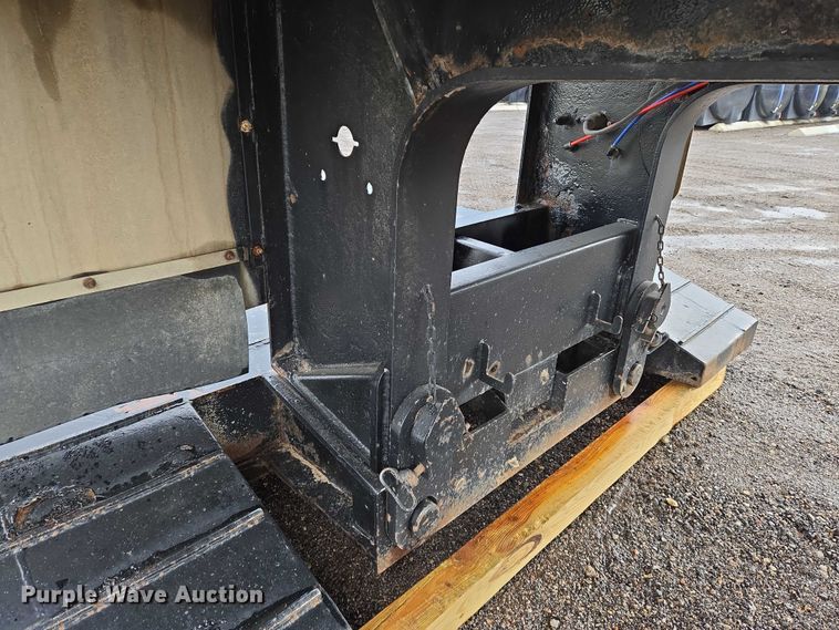 image for item DU6911 2002 X-L 70MFG lowboy equipment trailer