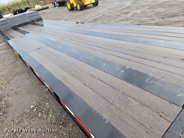 image for item DU6911 2002 X-L 70MFG lowboy equipment trailer