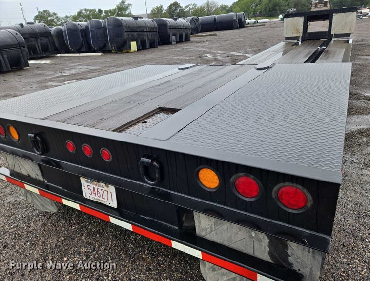 image for item DU6911 2002 X-L 70MFG lowboy equipment trailer