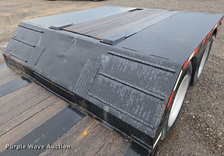 image for item DU6911 2002 X-L 70MFG lowboy equipment trailer