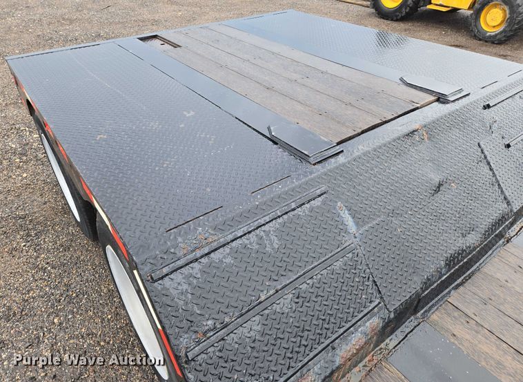 image for item DU6911 2002 X-L 70MFG lowboy equipment trailer